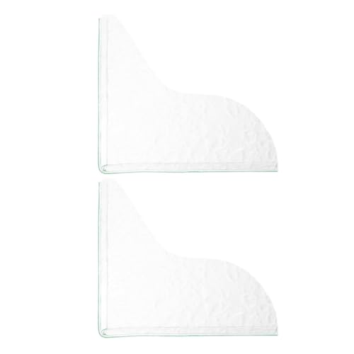 Hemobllo 2stücke Wasserdichtes Spritzschutz Waschbecken Acryl-spritzschutz Für Badewanne Und Küchenspüle Effektiver Schutz Vor Wasserspritzern Dekoratives Wellenmuster Leicht Zu von Hemobllo