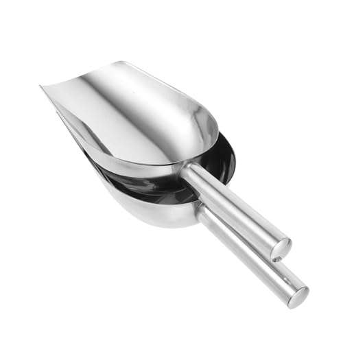 Hemobllo 2 Stück Teiliges Eis und Getreideschaufel mit Rutschfestem Griff Vielseitig für Eis Mehl und Haustierfutter Praktische Küchenhelfer für Bar und Gefrierschrank Hemobllo 2 Stück Teiliges Eis und Getreideschaufel mit Rutschfestem Griff Vielseitig für Eis Mehl und Haustierfutter Praktische Küchenhelfer für Bar und Gefrierschrank von Hemobllo