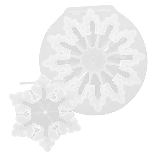 Hemobllo 2 Stück Teiliges Silikonform Schneeflocke Langlebig Handlich für DIY Weihnachtsdeko Resin Gießen Schmuckherstellung Weihnachten Basteln Zubehör Hemobllo 2 Stück Teiliges Silikonform Schneeflocke Langlebig Handlich für DIY Weihnachtsdeko Resin Gießen Schmuckherstellung Weihnachten Basteln Zubehör von Hemobllo