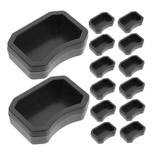 Hemobllo 20 Stück Klettern des Haustierwasserbeckens Zubehör Für Reptilien Wasserschale des Bärtigen Drachens Essen Terrarium Wassernapf Für Schlange Black Plastik von Hemobllo
