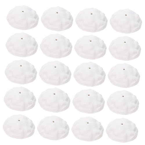 Hemobllo 20 Stück Mini Weihnachtsbaum Sockel Weiß Resin Miniatur Baumständer DIY Bastelzubehör Weihnachtsbaum Deko Tischdeko und Bruchsicher Hemobllo 20 Stück Mini Weihnachtsbaum Sockel Weiß Resin Miniatur Baumständer DIY Bastelzubehör Weihnachtsbaum Deko Tischdeko und Bruchsicher von Hemobllo