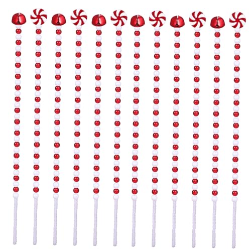 Hemobllo 20 Stück Teiliges Weihnachtsbaum Ornament Candy Cane Deko Sticks Langlebig Flexibel Drehbar Bunte Weihnachtsdeko für Baum Tisch und Festgestaltung Hemobllo 20 Stück Teiliges Weihnachtsbaum Ornament Candy Cane Deko Sticks Langlebig Flexibel Drehbar Bunte Weihnachtsdeko für Baum Tisch und Festgestaltung von Hemobllo