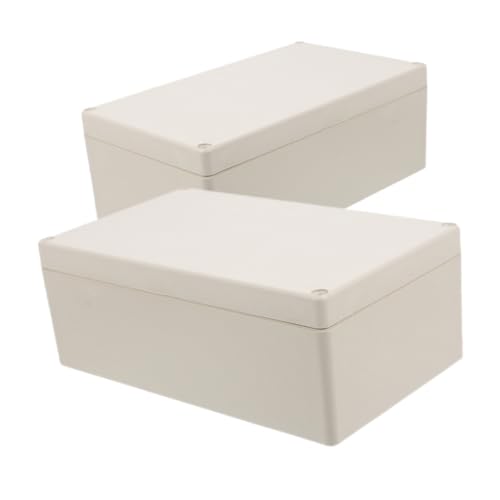 Hemobllo 2Er-Box Wasserdichte Box Drahtabdeckung im Freien Leistungselektronikgehäuse Kabelverbindung Kabelbox Verlängerungskabel Schutzabdeckung für Außenstecker Outdoor-Kabelabdeckung Hemobllo 2Er-Box Wasserdichte Box Drahtabdeckung im Freien Leistungselektronikgehäuse Kabelverbindung Kabelbox Verlängerungskabel Schutzabdeckung für Außenstecker Outdoor-Kabelabdeckung von Hemobllo