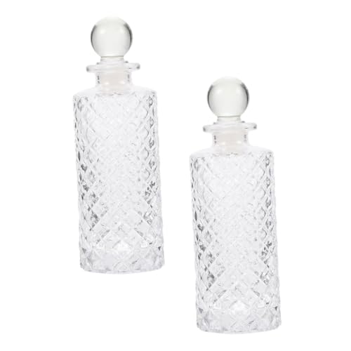 Hemobllo 2Stücke Aromatherapie Glasflaschen Leere Parfümbehälter für Ätherische Öle Transparent Design für Zuhause Büro oder Events Langlebig und Vielseitig Hemobllo 2Stücke Aromatherapie Glasflaschen Leere Parfümbehälter für Ätherische Öle Transparent Design für Zuhause Büro oder Events Langlebig und Vielseitig von Hemobllo
