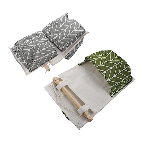 Hemobllo 2stücke Wandhängende Aufbewahrungstaschen Mit Taschen Für Zuhause Organisation Beutel Für Socken Kosmetika Spielzeug Und Zusätze Leicht Zu Reinigen von Hemobllo