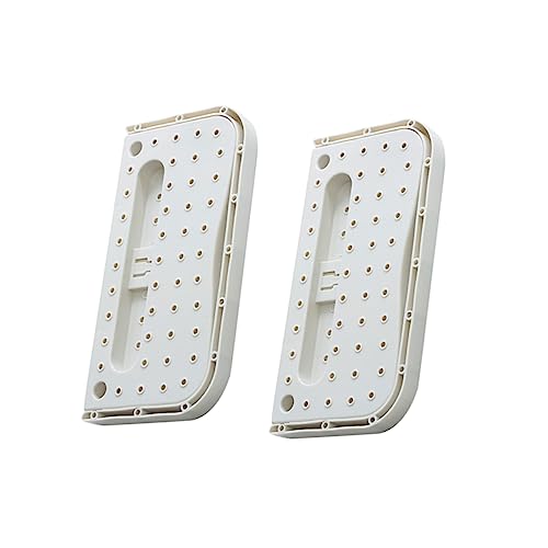 Hemobllo 2stücke Wandmontiertes Schuhregal Faltbarer Hausschuh-Organizer Klebriger Türschuhaufhänger Aufbewahrungsregal Aus Kunststoff Praktische Schuhhalter Für Zuhause Weiß Hemobllo 2stücke Wandmontiertes Schuhregal Faltbarer Hausschuh-Organizer Klebriger Türschuhaufhänger Aufbewahrungsregal Aus Kunststoff Praktische Schuhhalter Für Zuhause Weiß von Hemobllo