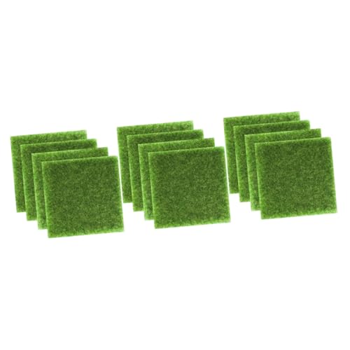 Hemobllo 3 Sätze Simulierte Rasendekoration Teppich Fälschung Kunstrasenpflanze Landschaftsgestaltung Dekorative Requisite Lebensechte Grasmatte Plastik Green 4 Stück * 3 Hemobllo 3 Sätze Simulierte Rasendekoration Teppich Fälschung Kunstrasenpflanze Landschaftsgestaltung Dekorative Requisite Lebensechte Grasmatte Plastik Green 4 Stück * 3 von Hemobllo