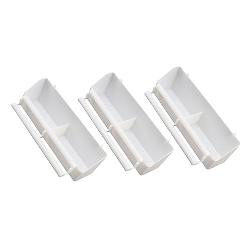 Hemobllo 3 Stück Vogelkäfig Futterspender Teiliges Robuster Kunststoff Futter und Wassernapf mit Ständer Vielseitig für Papageien Tauben Hamster Einfache und Stabile Befestigung Hemobllo 3 Stück Vogelkäfig Futterspender Teiliges Robuster Kunststoff Futter und Wassernapf mit Ständer Vielseitig für Papageien Tauben Hamster Einfache und Stabile Befestigung von Hemobllo