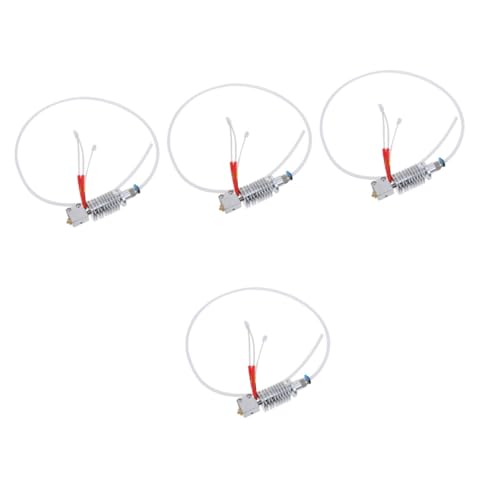 Hemobllo 4 Sets Drucker Extrusionskopf Drucker Extrusions Set 3D Drucker Extrusionszubehör 3D Drucker Baugruppe 3D Drucker Extruder Werkzeug Drucker Extruder Modul 3D Drucker von Hemobllo