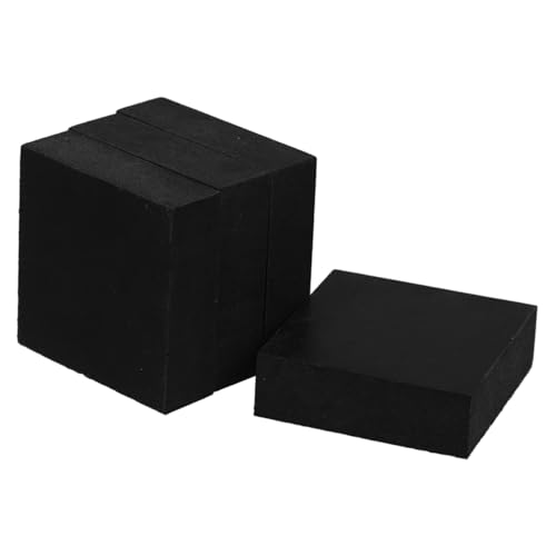 Hemobllo 4 Stück Hochleistungs-Pads Schwarze Gummimattendämpfer Für Trainingsgeräte Geräuschreduzierung Für Laufbänder von Hemobllo