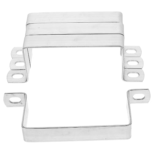 Hemobllo 4 Stück Schnalle Aus Vierkantrohr Rohraufhänger Und -stützen Rohrhalteschelle Rohrbefestigungshalter Clips Rohrhalterungen Cliphalter Hdd- Rohrschelle Rostfreier Stahl Hemobllo 4 Stück Schnalle Aus Vierkantrohr Rohraufhänger Und -stützen Rohrhalteschelle Rohrbefestigungshalter Clips Rohrhalterungen Cliphalter Hdd- Rohrschelle Rostfreier Stahl von Hemobllo