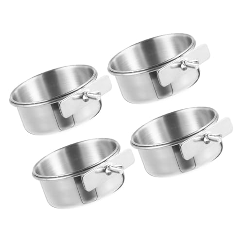 Hemobllo 4 Stück Teiliges Futternapf für Papageien und Kleine Vögel Abnehmbare Futterschale Langlebig Rostfrei Leicht zu Reinigen für Vogelkäfige und Vogeltränken Hemobllo 4 Stück Teiliges Futternapf für Papageien und Kleine Vögel Abnehmbare Futterschale Langlebig Rostfrei Leicht zu Reinigen für Vogelkäfige und Vogeltränken von Hemobllo