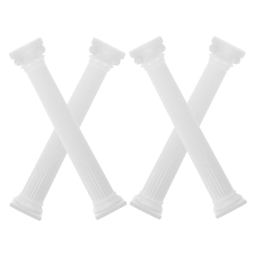 Hemobllo 4 Stück Teiliges Römische Säulen Tortenstützen aus Kunststoff Stabile Mehrschicht Tortenstütze für Hochzeit Geburtstag Einfach zu Montierende Fondant Trennstäbe für Gestufte Hemobllo 4 Stück Teiliges Römische Säulen Tortenstützen aus Kunststoff Stabile Mehrschicht Tortenstütze für Hochzeit Geburtstag Einfach zu Montierende Fondant Trennstäbe für Gestufte von Hemobllo