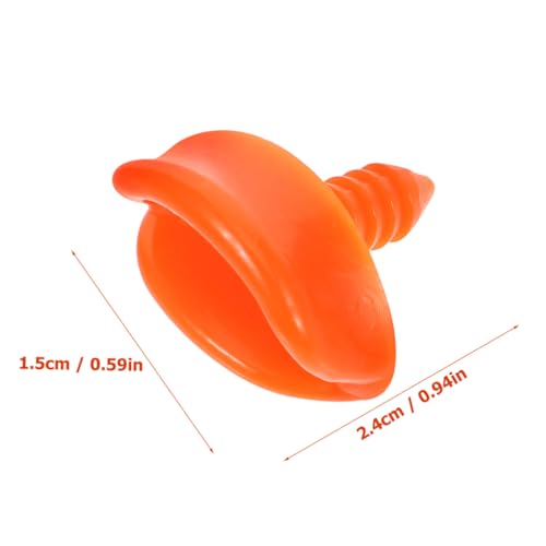 Hemobllo 40 Stück Teiliges DIY Entenschnabel Set Kunststoff Mundstücke für Tierpuppen Basteln Leicht zu Montieren für Plüschente Dekoration und Handwerk von Hemobllo