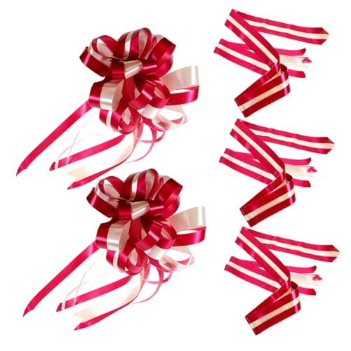 Hemobllo 5 Stück Teiliges Große Pull Bows in Weinrot Dekorative Hochzeitsschleifen für Auto und Party Romantische Handliche Deko für Hochzeitsfeier und Festlichkeiten Hemobllo 5 Stück Teiliges Große Pull Bows in Weinrot Dekorative Hochzeitsschleifen für Auto und Party Romantische Handliche Deko für Hochzeitsfeier und Festlichkeiten von Hemobllo