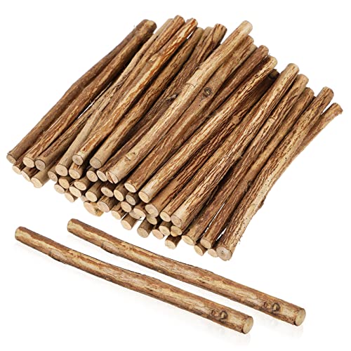 Hemobllo 50 Stück DIY Holzstäbe Rund Durchmesser Natürliche Bastelstäbe mit Rinde für Handwerk Dekoration Rustikale Holzäste für Festival Wohnraumgestaltung Hemobllo 50 Stück DIY Holzstäbe Rund Durchmesser Natürliche Bastelstäbe mit Rinde für Handwerk Dekoration Rustikale Holzäste für Festival Wohnraumgestaltung von Hemobllo