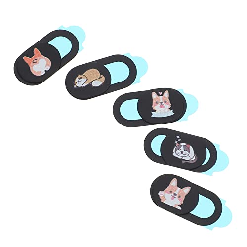 Hemobllo 5st Kamera-datenschutzabdeckung Small Camera Sticker Laptop Abdeckung Laptop Kamera Katze Kameraschieber Kamera-sichtschutzschieber Katzen Sticker Heft Handy Kleine Kamera Abs von Hemobllo
