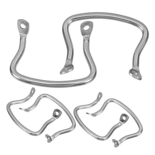 Hemobllo 6 Stück Edelstahl Topf Ohr Griffohr Topfgriff Ersatzgriff für den Schongarer Ersatz-Pfannenseitengriff Kesselseitengriff Topfseitengriffe Rostfreier Stahl Silver Hemobllo 6 Stück Edelstahl Topf Ohr Griffohr Topfgriff Ersatzgriff für den Schongarer Ersatz-Pfannenseitengriff Kesselseitengriff Topfseitengriffe Rostfreier Stahl Silver von Hemobllo