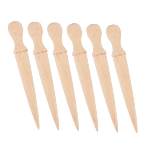 Hemobllo 6 Stück Gartenbohrer Grifflocher Gartenpflanzer Gartenbedarf Gartenlochgräber Gartenlochgräber Mit Gartenspieß Gartenwerkzeug Erdgräber Holz Khaki Hemobllo 6 Stück Gartenbohrer Grifflocher Gartenpflanzer Gartenbedarf Gartenlochgräber Gartenlochgräber Mit Gartenspieß Gartenwerkzeug Erdgräber Holz Khaki von Hemobllo