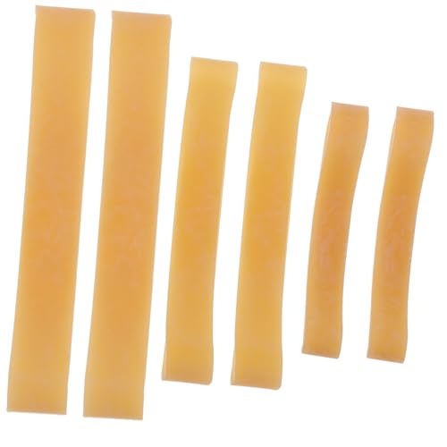 Hemobllo 6 Stück Teiliges Elastische Gummibänder für Töpferformen Vielseitige Fixierbänder für Kunststoffformen Dehnbare Robuste Keramikbandage für DIY und Handwerk von Hemobllo