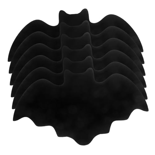Hemobllo 6Stücke Halloween Tischsets Fledermaus Tischdekoration für Esstische rutschfest und Hitzebeständig für Partys Buffets und Festliche Anlässe Hemobllo 6Stücke Halloween Tischsets Fledermaus Tischdekoration für Esstische rutschfest und Hitzebeständig für Partys Buffets und Festliche Anlässe von Hemobllo