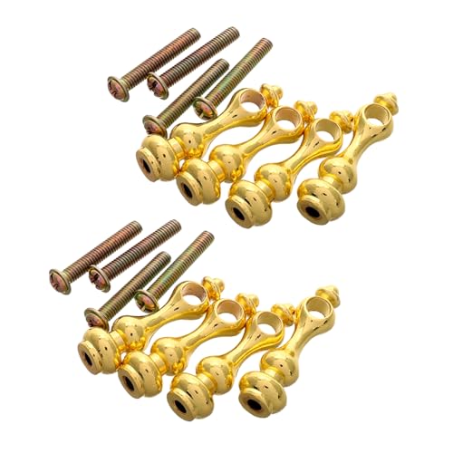 Hemobllo 8 Stück Zaunzubehör Pfostenendkappe Für Möbelbaluster Für Geländerspindeln DIY Möbelspindeln Bastelspindeln Schrankpfostenendkappe Geländerpfostenkappe Eisen Golden Hemobllo 8 Stück Zaunzubehör Pfostenendkappe Für Möbelbaluster Für Geländerspindeln DIY Möbelspindeln Bastelspindeln Schrankpfostenendkappe Geländerpfostenkappe Eisen Golden von Hemobllo