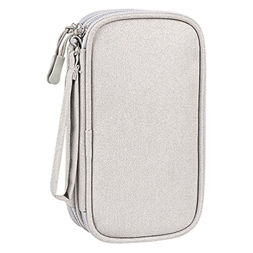 Hemobllo Oxford Cloth Kabel Organizer Tasche Digitale Zubehör Aufbewahrung Für Reisen Staubgeschützt Und Leicht Für USB-Sticks Datenkabel Und Headsets Elegantes von Hemobllo