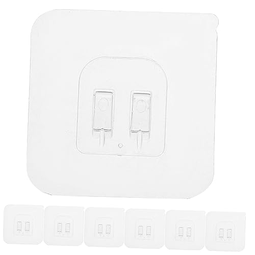 Hemobllo 20stücke Selbstklebende Wandhaken Badezimmerhaken Für Aufbewahrung Von Kleinigkeiten Ohne Bohren Für Schlafzimmer Garagenhaken Wandaufhänger von Hemobllo