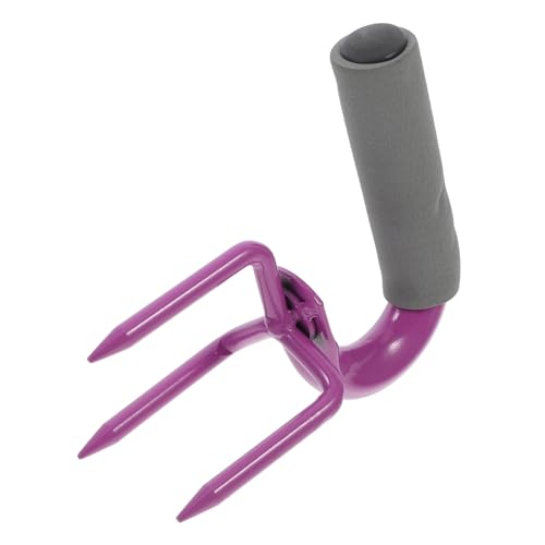 Hemobllo Bodenfräse manuelle Motorhacke für die Gartenarbeit Hand-Gartenfräse Garten Handgabel kleine Gartengabel zum Belüften des Bodens Krallenfräse Manganstahl Violet Hemobllo Bodenfräse manuelle Motorhacke für die Gartenarbeit Hand-Gartenfräse Garten Handgabel kleine Gartengabel zum Belüften des Bodens Krallenfräse Manganstahl Violet von Hemobllo