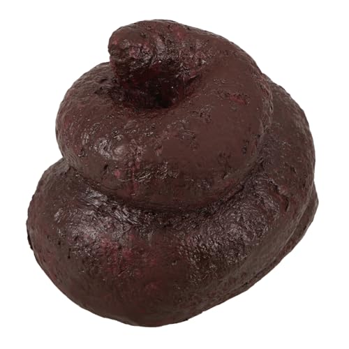 Hemobllo Realistischer Poop-schlüsselhalter Outdoor-statue Garten-schlüsselversteck Box für Zuhause von Hemobllo