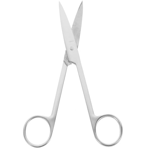 Hemobllo Chirurgische Schere - Gerade Schere aus Edelstahl Die Eine Schere Zerlegt Die Eine Schere Bedient Eine Scharfe Schere Eine Medizinische Schere für Ein Tierklinikum von Hemobllo