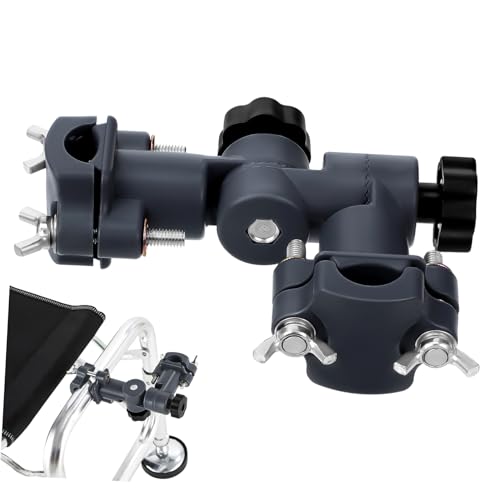 Hemobllo Dach des Fischens Zu Accessoires Stand Schirmklemmen Für Stühle Angelhalterung Angelstuhl-tablett Im Freien Unterstützung Für Angelschirme Fischereizubehör Faltbar Strand Abs von Hemobllo