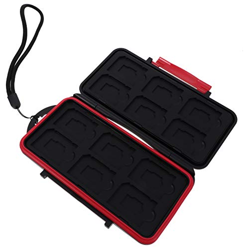 Hemobllo 1stück Wasserdichter Speicherkarte Organizer Aufbewahrungsbox Für Kamera Und Smartphone Stoßfest Und Praktisch Für Reisen Und Alltag Ergonomisches Schloss Tragbar Und Sicher Hemobllo 1stück Wasserdichter Speicherkarte Organizer Aufbewahrungsbox Für Kamera Und Smartphone Stoßfest Und Praktisch Für Reisen Und Alltag Ergonomisches Schloss Tragbar Und Sicher von Hemobllo