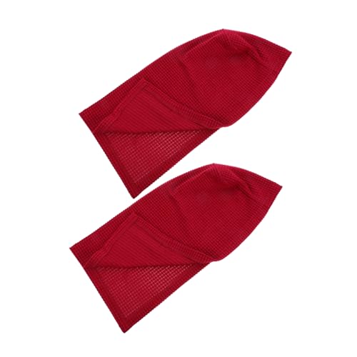 Hemobllo 2stücke Elastische Sofaarmlehnenbezüge Aus Stretch-Material rutschfeste Armlehnenhussen Für Sofa Und Sessel Für Zuhause Und Büro Weinrot Pflegeleicht Und Langlebig von Hemobllo