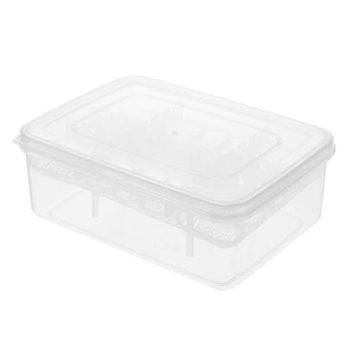 Hemobllo Fach Reptilien Brutkasten aus Robustem Kunststoff Leichtes Design mit Transparenter Abdeckung für Geckos Eidechsen und Schildkröten Professionelle Inkubationsbox für Eier Einfach Hemobllo Fach Reptilien Brutkasten aus Robustem Kunststoff Leichtes Design mit Transparenter Abdeckung für Geckos Eidechsen und Schildkröten Professionelle Inkubationsbox für Eier Einfach von Hemobllo