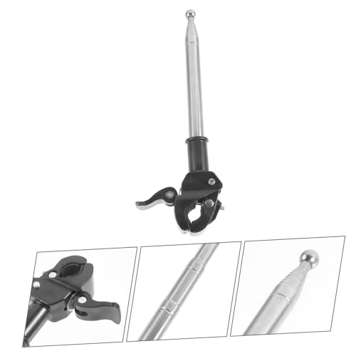 Hemobllo Fahnenmast Halterung mit Kraftvollem Klemmsystem für Auto Motorrad und Fahrrad Rostfrei Stabiler Fahnenstangenhalter für Verschiedene Flaggen Einfache Glatten Oberflächen von Hemobllo