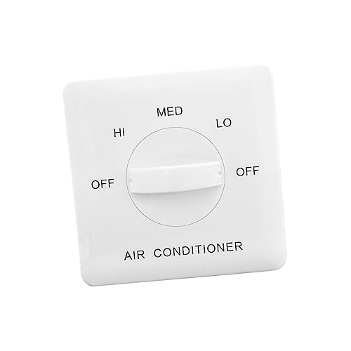 Hemobllo Fan-Coil-Steuerung Zentraler Klimaanlagenschalter Inline-Lüfter Fan-Hub Countdown-Steuerung Inline-Rohrventilator Klimaregler Fan-Coil-Dreistufenregler Panel-Lüftersteuerung Weiß Hemobllo Fan-Coil-Steuerung Zentraler Klimaanlagenschalter Inline-Lüfter Fan-Hub Countdown-Steuerung Inline-Rohrventilator Klimaregler Fan-Coil-Dreistufenregler Panel-Lüftersteuerung Weiß von Hemobllo