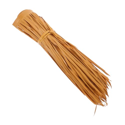 Hemobllo Feuerhemmendes Künstliches Strohdach UV Beständig Realistisch Gestaltetes Pe Dach für Gartenpavillon Dekoration Terrasse und Außenbereich Wetterfestes Strohimitat von Hemobllo