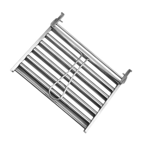 Hemobllo Haushalts Grillrost Aus Edelstahl Tragbarer Wurstroller Für BBQ Camping Und Garten Für Outdoor Grillvergnügen Leicht Zu Reinigen Und Robust Hemobllo Haushalts Grillrost Aus Edelstahl Tragbarer Wurstroller Für BBQ Camping Und Garten Für Outdoor Grillvergnügen Leicht Zu Reinigen Und Robust von Hemobllo
