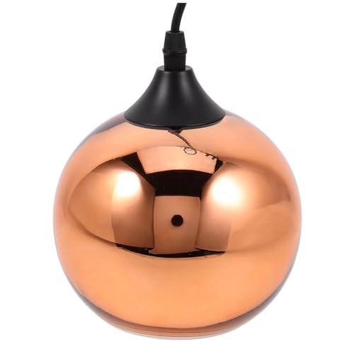 Hemobllo Hängelampe Kugel Kronleuchter Kronleuchter Loft Kronleuchter Pendelleuchten Aus Glas Einzelkopf-deckenleuchte Restaurant-kronleuchter Deckenleuchten Aus Kristall Mini Deckenlampe von Hemobllo