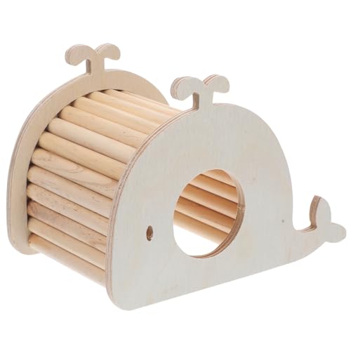 Hemobllo Hamster Versteck Leiter Kleintier Spielzeug Für Hamster Meerschweinchen Und Chinchillas Sicherer Rückzugsort Für Ganze Jahr Zum Spielen Und Entspannen von Hemobllo