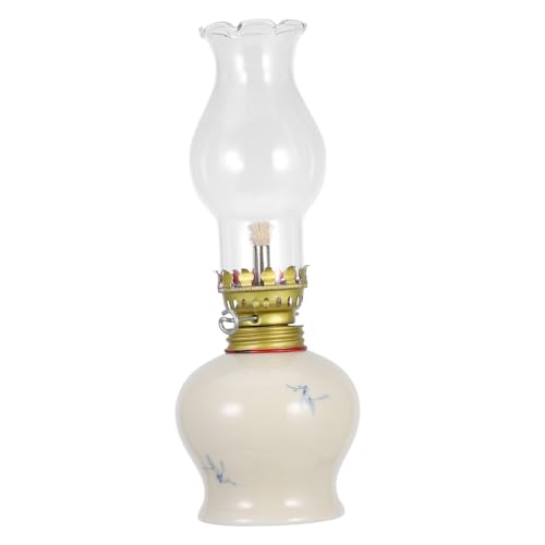 Hemobllo Kerosin -Lampen -Ornamente LED-Dekoleuchte, elektronische Petroleumlampe kleine Öllampe Vintage elektronische Kerosinlaterne Traditionelle Öllampen Mini-Öllampe Keramik Hemobllo Kerosin -Lampen -Ornamente LED-Dekoleuchte, elektronische Petroleumlampe kleine Öllampe Vintage elektronische Kerosinlaterne Traditionelle Öllampen Mini-Öllampe Keramik von Hemobllo