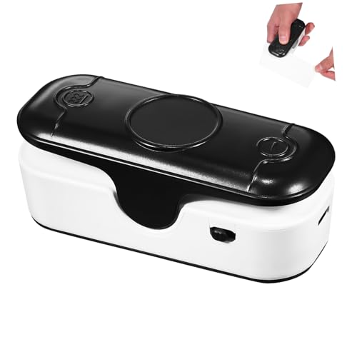 Hemobllo Kleiner Tragbarer Beutelversiegeler mit USB Ladung Magnetischer Basis Schnellem Verschließen und Schneiden Wiederaufladbare Folienverschließmaschine für Snacks und Gefrierbeutel Hemobllo Kleiner Tragbarer Beutelversiegeler mit USB Ladung Magnetischer Basis Schnellem Verschließen und Schneiden Wiederaufladbare Folienverschließmaschine für Snacks und Gefrierbeutel von Hemobllo