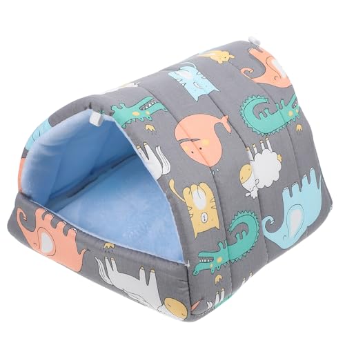 Hemobllo Kleintier Schlafnest aus Langlebigem Material Warmes Meerschweinchen und Kaninchen Kuschelnest für Hamster Zwerghamster und Kleine Haustiere Gemütliches Nest für Sofa und Käfig von Hemobllo