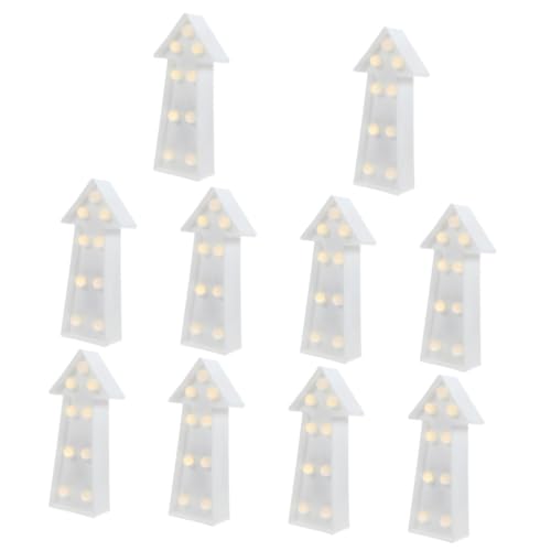 Hemobllo Leuchtende Led Pfeile 10st Pfeilzeichenlicht Schlafzimmerdeko Für Männer Nachtlicht Unterschreiben Tischlampe The Desk Lamp Zelt Led-pfeillicht Wie Schmücken Licht Markierungslicht 3d Weiß Hemobllo Leuchtende Led Pfeile 10st Pfeilzeichenlicht Schlafzimmerdeko Für Männer Nachtlicht Unterschreiben Tischlampe The Desk Lamp Zelt Led-pfeillicht Wie Schmücken Licht Markierungslicht 3d Weiß von Hemobllo