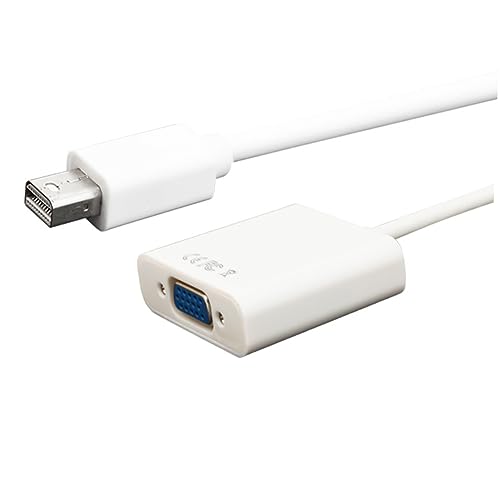 Hemobllo Männlich Zu Weiblich Mini-displayport Zum Aktiven Adapter Mini Auf Adapter Mini Zum Konverter Aktiver Mini Displayport Zu Mini-displayport-dvi Monitor Kabel Weiß von Hemobllo