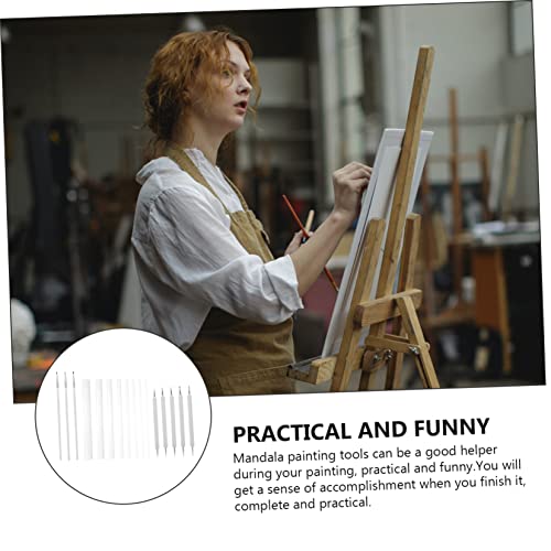 Hemobllo Mandala Malwerkzeug Teiliges Dotting Präzisions Punktierwerkzeuge für Papier Leichtes Stift für Mandala Kunst und DIY Bastelprojekte Hemobllo Mandala Malwerkzeug Teiliges Dotting Präzisions Punktierwerkzeuge für Papier Leichtes Stift für Mandala Kunst und DIY Bastelprojekte von Hemobllo