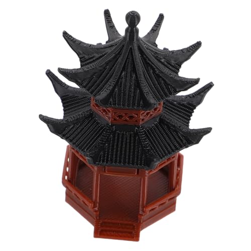 Hemobllo Mikro Landschaftsornament Zen Gartenzubehör Pavillon Figur Pagoden Gartenornament Chinesische Pagodenstatue Mini Gartenornamente Chinesischer Pagodenturm Brauner Kunststoff Hemobllo Mikro Landschaftsornament Zen Gartenzubehör Pavillon Figur Pagoden Gartenornament Chinesische Pagodenstatue Mini Gartenornamente Chinesischer Pagodenturm Brauner Kunststoff von Hemobllo
