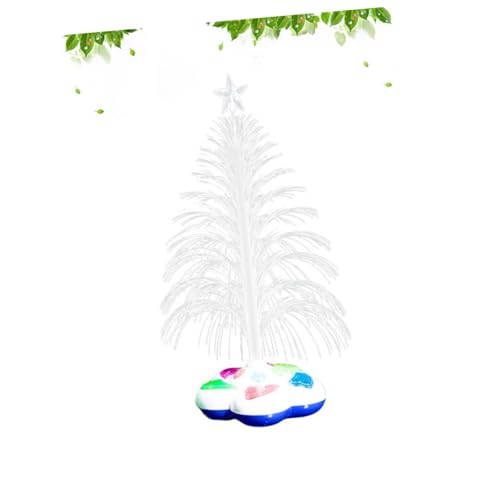 Hemobllo Beleuchtete Weihnachtsbäume Led-weihnachtsbaum Aus Glasfaser Weihnachtsbaum Beleuchten Geführter Weihnachtsbaum Auto Weihnachtsbaum Weihnachtsbeleuchtung Fürs Auto Statue Mini von Hemobllo