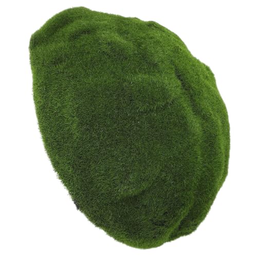 Hemobllo Moos Ball Dekoration Hohlkugel-spiegelkugel Dekoratives Moos Mooskugeln Für Aquarien Grüne Moosfelsen des Imitats Moos Ball Pflanzer Topf Gefälschte Mooskugeln Green Ballaststoff von Hemobllo
